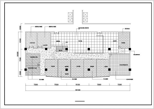 某地区建筑装饰公司建筑装修设计图纸-图二