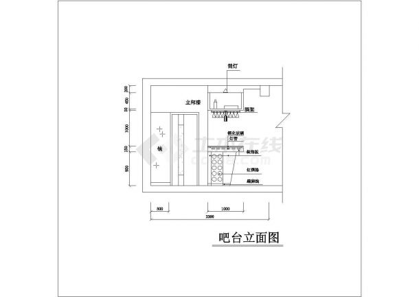 某经典小户型住宅cad施工图-图一