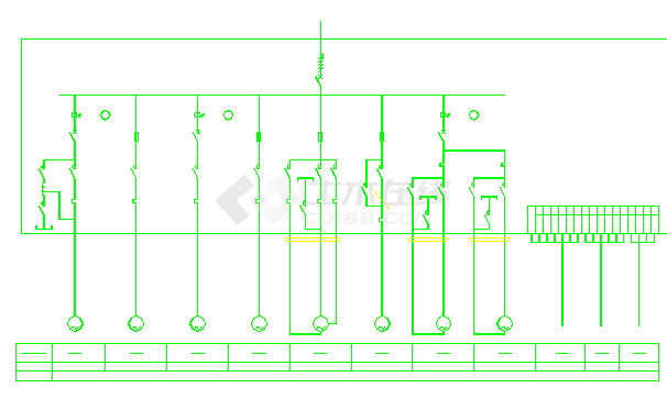 锅炉设备电气控制装置系统图（共5张）-图一