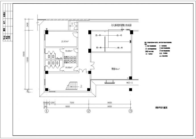 某地区工业园机房工程电气CAD图_图1