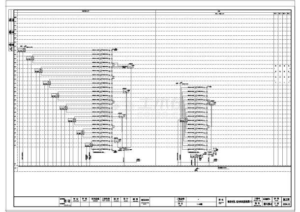 小区综合布线设计全套具体电气设计施工CAD图-图二