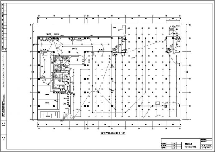 地丰办公楼全套电气设计施工CAD图_图1