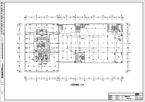 地丰办公楼全套电气设计施工CAD图-图二