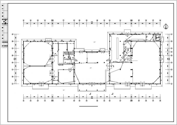 风景区餐厅全套电气设计施工CAD图纸_图1