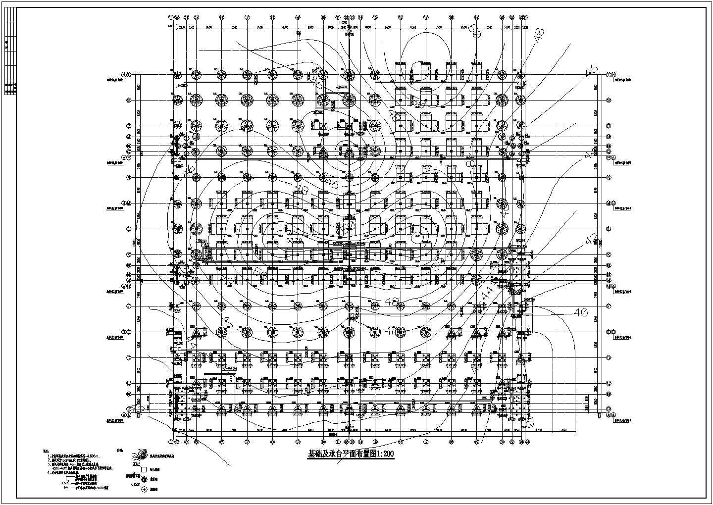 深圳某电子厂房框架结构设计施工图