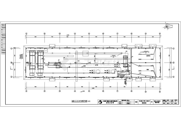 武汉某8层粮油预处理车间电气设计图纸-图一