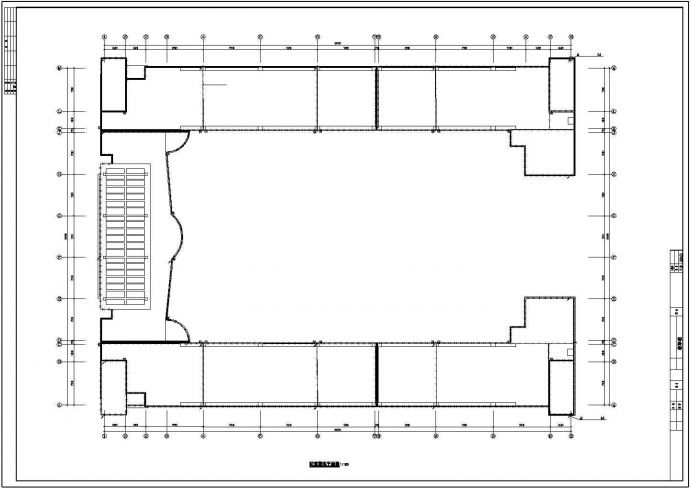 某地区中学建筑电气设计cad施工图_图1