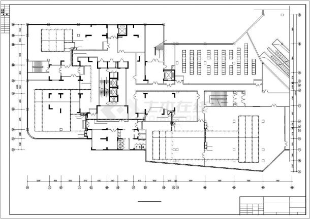 某地区通信机房线路电气设计CAD图-图二