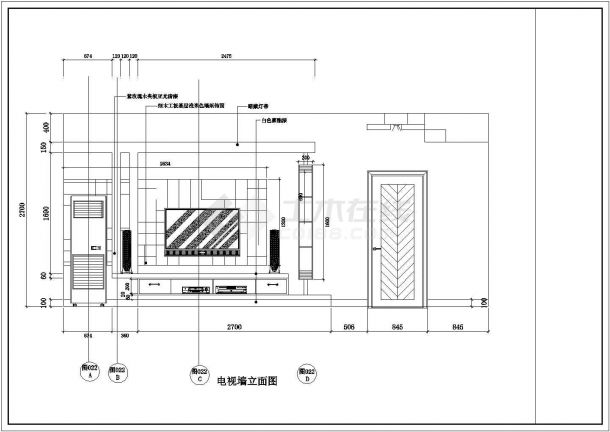 某区新古典主义家居装修设计图（全套）-图一