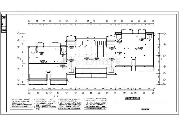 某小区5层住宅楼电气设计全套施工图-图一
