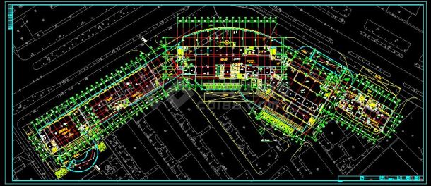 长兴太湖地下停车场建筑结构设计施工图-图二