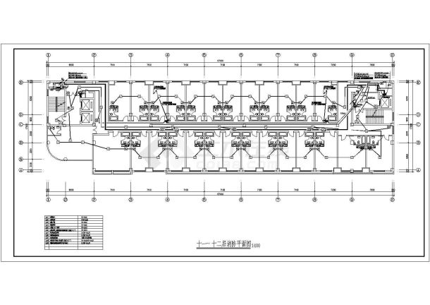 某地区商贸集团综合楼电气施工总套图-图二