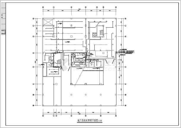 某城市商业用房配电系统施工方案图纸-图二