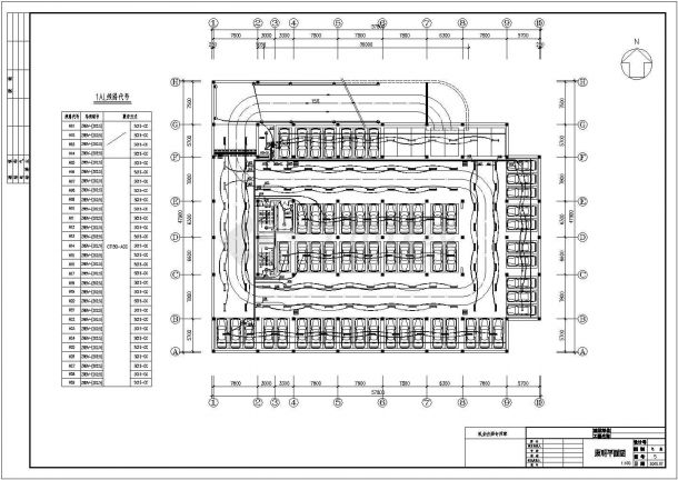 某地区某地下车库电气CAD施工图-图二