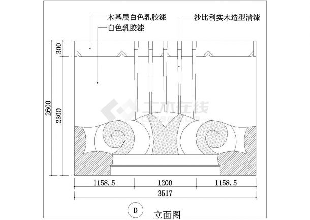 某地杉湖岛七层塔建筑施工图全套（含大样）-图二