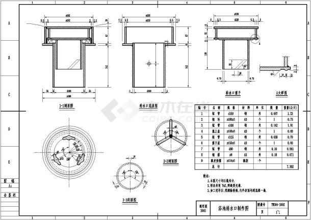 某设计院给水排水工程常用设计图块集-图二