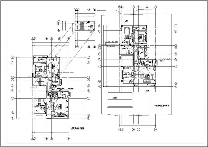 某度假村别墅电气设计施工CAD图纸_图1
