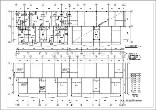 某地六层砖混结构住宅楼建筑方案图-图二