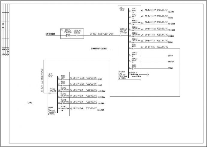 星时代别墅建筑强弱电电气CAD设计施工原理图纸_图1