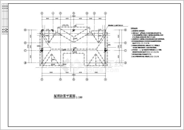 星时代别墅建筑强弱电电气CAD设计施工原理图纸-图二