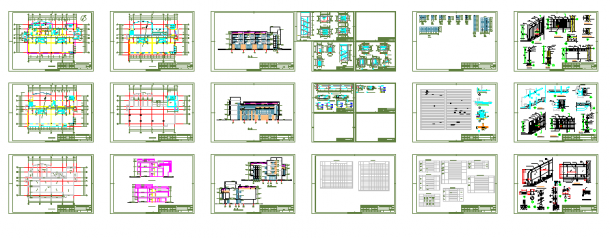 非常受欢迎的25套幼儿园设计方案图纸-图二