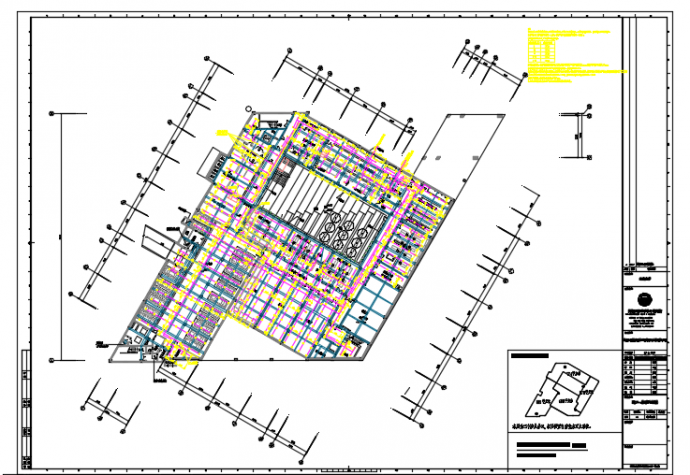 某地校区工程学院大楼给排水设计施工图_图1