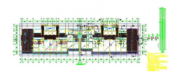 某超高层住宅全套结构CAD平面布置参考图-图一