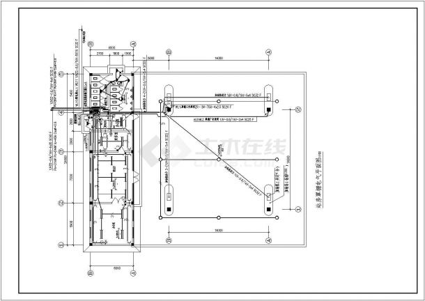 加油站结构施工全设计CAD图纸方案-图二