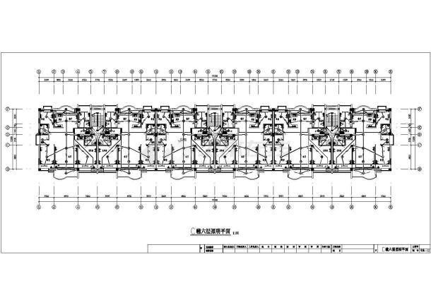 北方多层住宅电气设计全套cad施工图纸-图一