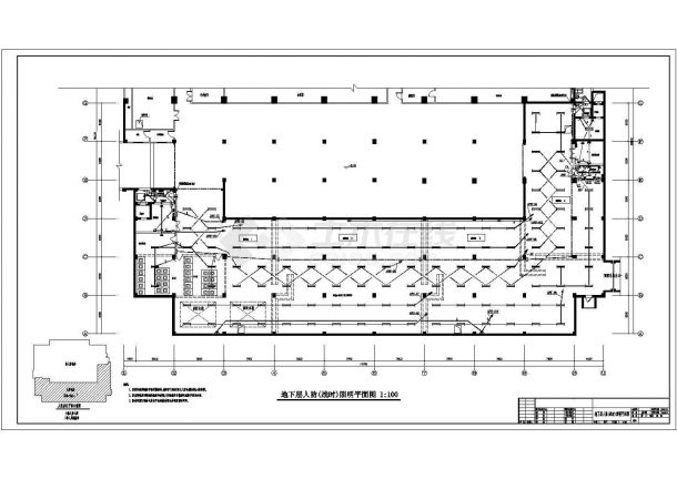 某中医院高级病房楼电气设计施工CAD图纸-图二