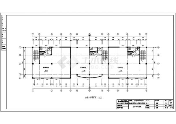 3940平米小区物业管理用房建筑设计图-图二