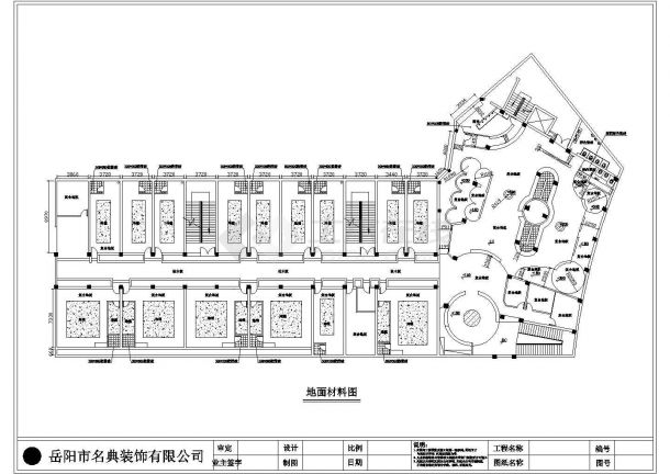 某地区一套音乐酒吧建筑cad图纸-图二