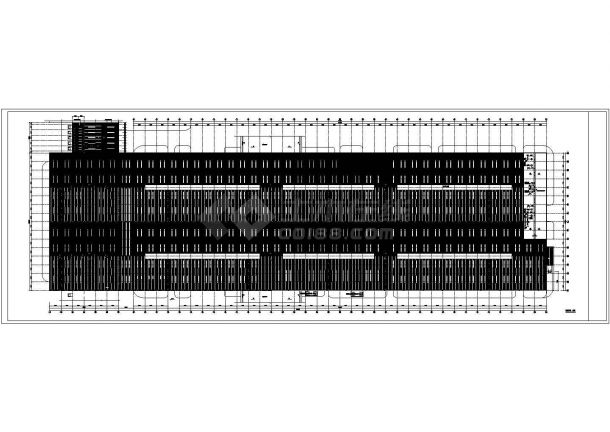 某地二层钢架结构厂房建筑设计施工图-图二