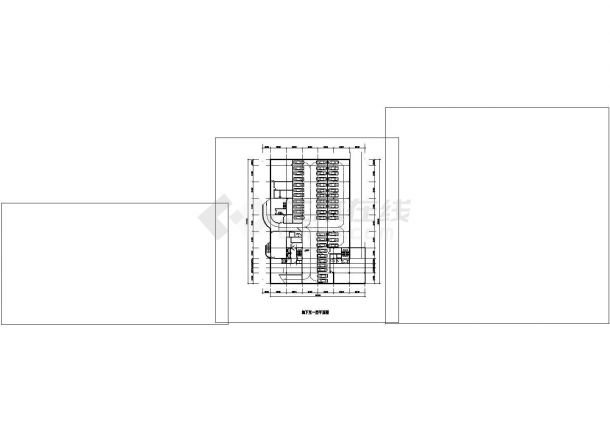  酒店平面的建筑设计的CAD施工图-图二