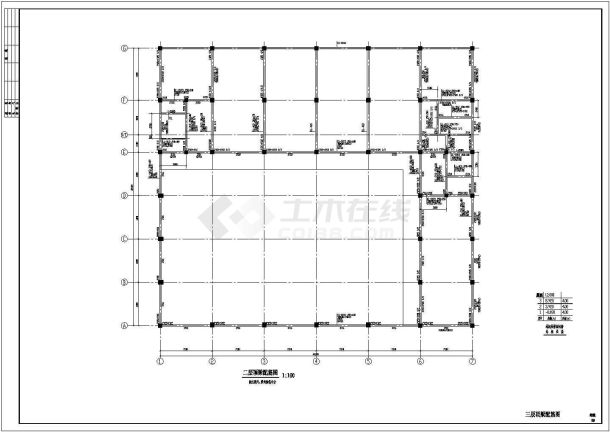  Structural Drawing of a Three storey Frame Steel Roof Truss Gymnasium in Xinjiang - Figure 2