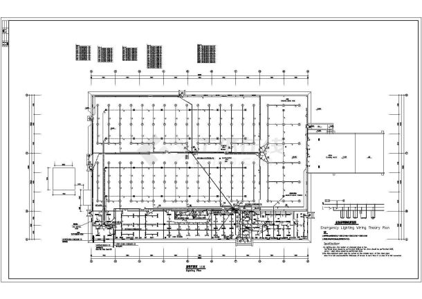 哈尔滨厂房工程全套电气设计施工CAD图-图一
