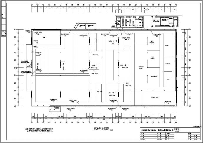 某集团项目厂房全套电气设计施工CAD图_图1