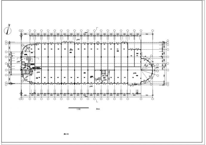 盐城中茵海华广场12#楼设计全套CAD图纸_图1