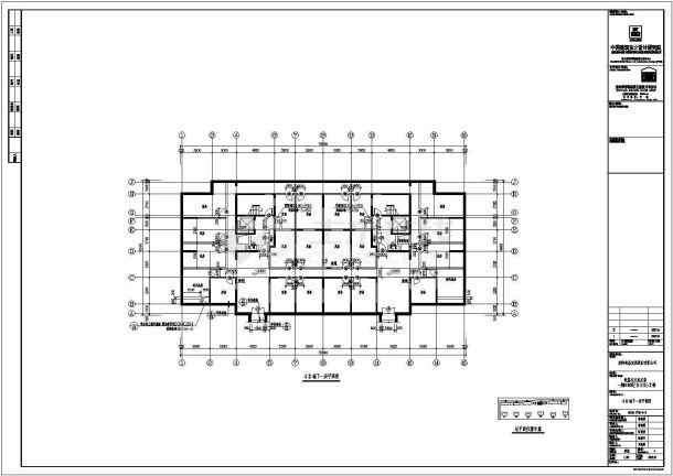 【沈阳】高层框剪结构商住楼建筑施工图-图二