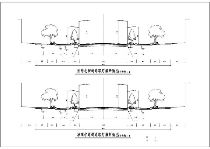 某地藏式风格门诊楼建筑设计施工图（共计8张）_图1