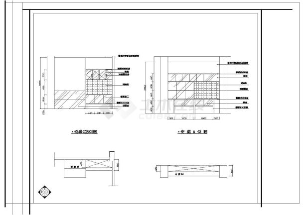 某酒店全面建筑设计CAD施工图套-图二