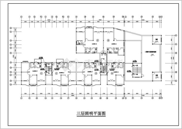 某地区小车站电气设计cad施工图-图二