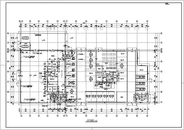 某市4S店建筑平面设计方案详图-图二