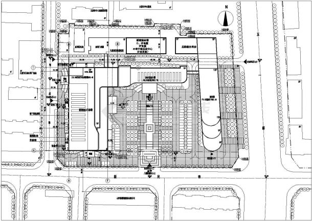 [山西]22层医院门诊楼建筑方案详细扩初图纸-图一