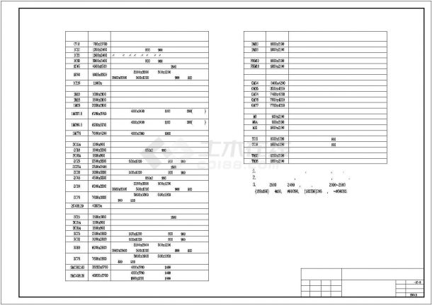 龙归商贸城建筑设计CAD施工图纸-图一