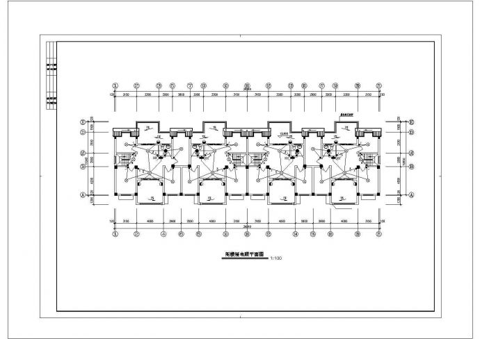 大住宅全套详细电气设计施工CAD图_图1
