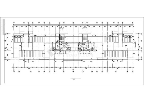 比较具有参考价值的住宅楼建筑施工图-图二