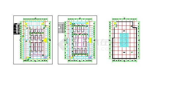 一个县城的中心农贸市场建筑方案-图一