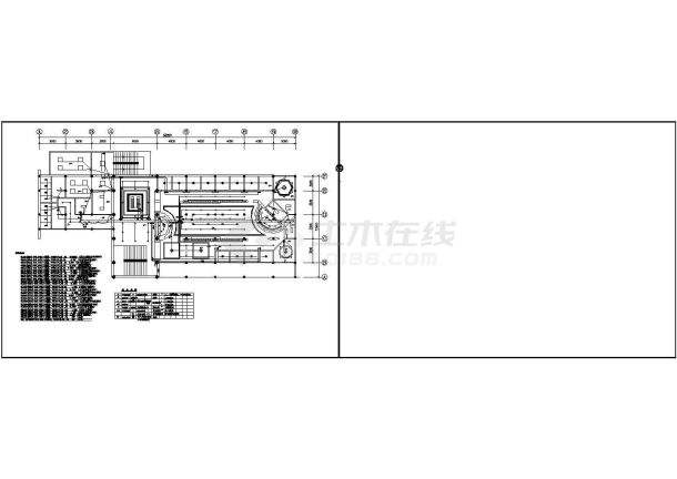 某地区五星级标准茶馆电气设计cad施工图-图一