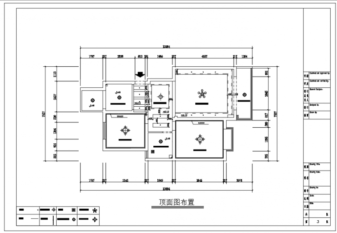 某地住宅楼两居室现代简洁风格施工图附效果图_图1